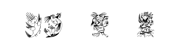 Z-Most Kachina 3  Free Fonts Download