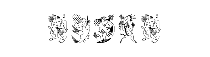 Z-Most Kachina 3  Free Fonts Download