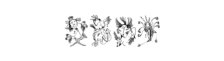 Z-Most Kachina 2  Free Fonts Download