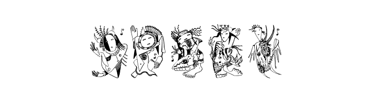 Z-Most Kachina 1  Free Fonts Download