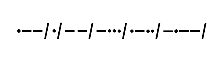 Morso kode  Free Fonts Download