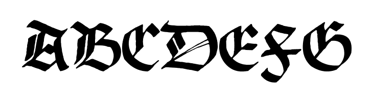 Korger Gothic Deux  Free Fonts Download