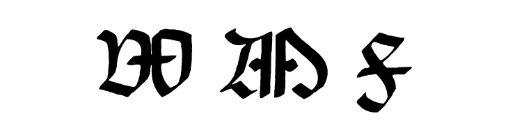 Korger Gothic Deux  Free Fonts Download