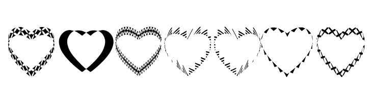 4YEOhearts  Free Fonts Download