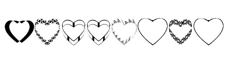 4YEOhearts  Free Fonts Download