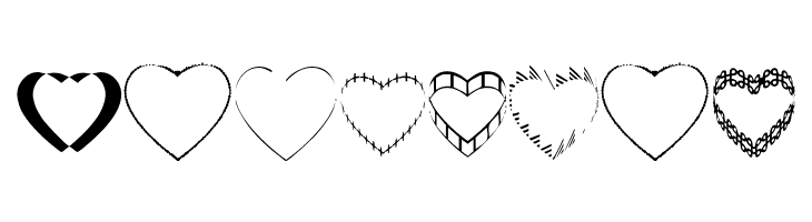 4YEOhearts  Free Fonts Download