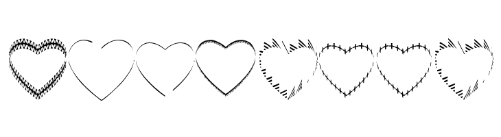 4YEOhearts  Free Fonts Download