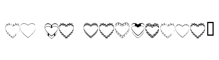 4YEOhearts  Free Fonts Download