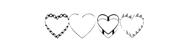 4YEOhearts  Free Fonts Download