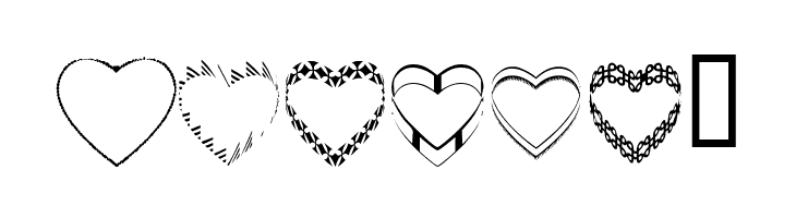 4YEOhearts  Free Fonts Download