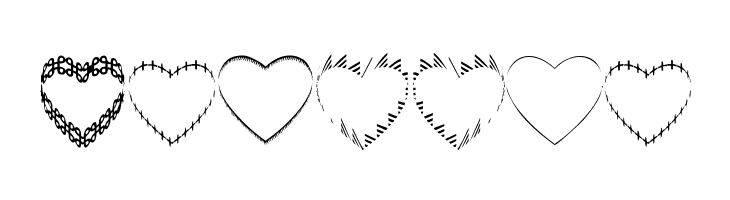 4YEOhearts  Free Fonts Download