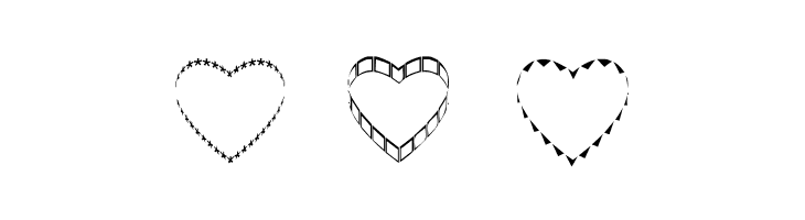 4YEOhearts  Free Fonts Download