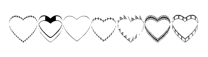 4YEOhearts  Free Fonts Download