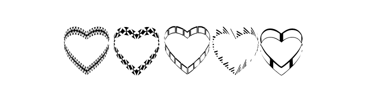 4YEOhearts  Free Fonts Download