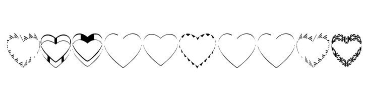 4YEOhearts  Free Fonts Download