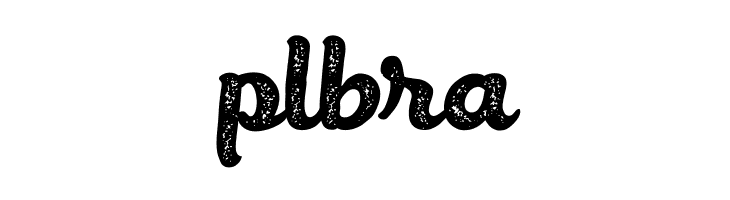 plbra Belmonte Rough Font