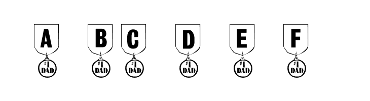 101! #1 Dad  Free Fonts Download