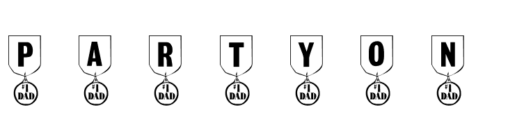 101! #1 Dad  Free Fonts Download