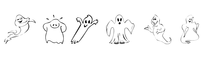 101! A Ghostly Font  Free Fonts Download