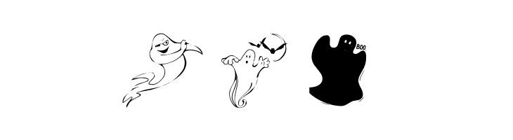 101! A Ghostly Font  Free Fonts Download