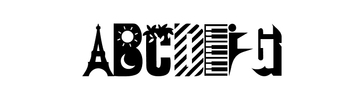 101! Abstrakt DeZign  Free Fonts Download