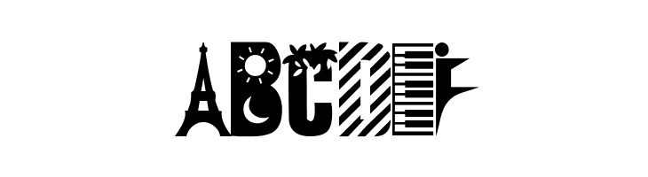 101! Abstrakt DeZign  Free Fonts Download