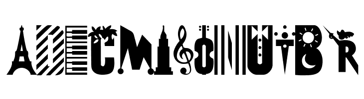 101! Abstrakt DeZign  Free Fonts Download