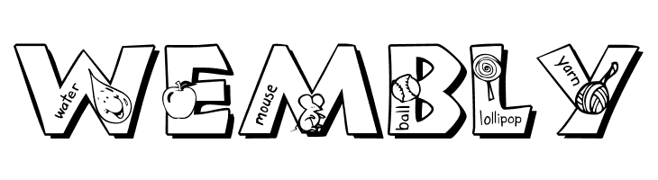 101! Alpha Pikture 'Bet  Free Fonts Download