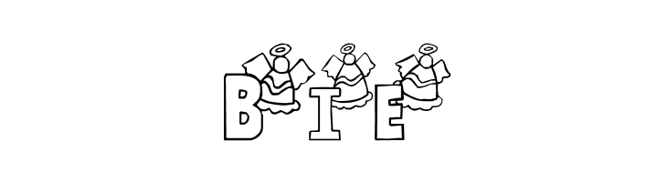 101! Angelic Alpha  Free Fonts Download