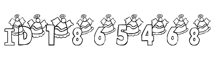 101! Angelic Alpha  Free Fonts Download