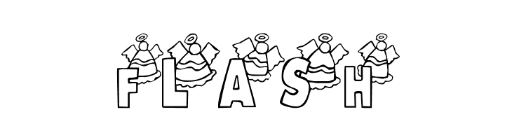 101! Angelic Alpha  Free Fonts Download