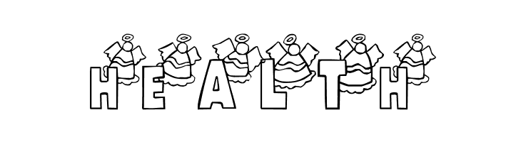 101! Angelic Alpha  Free Fonts Download
