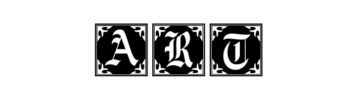 101! Antique Alpha  Free Fonts Download