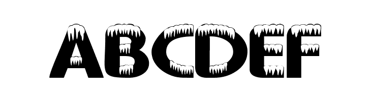 101! Arctic Blast  Free Fonts Download