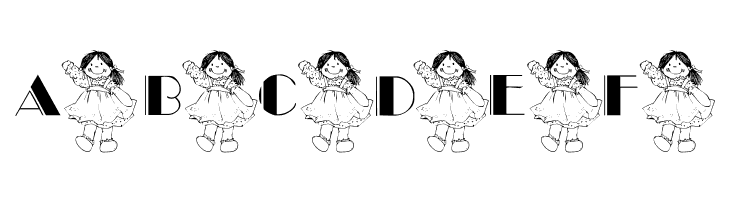 101! Ashleigh's Dolly  Free Fonts Download