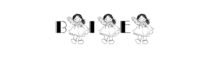 101! Ashleigh's Dolly  Free Fonts Download