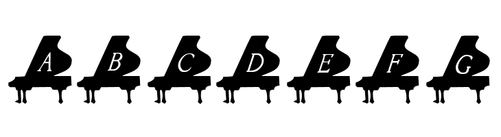 101! Baby Grand  Free Fonts Download