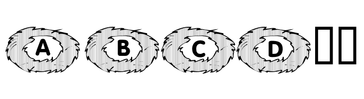 101! Birds Nest  Free Fonts Download