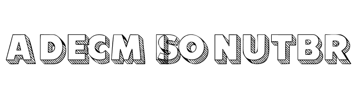 101! Block LetterZ  Free Fonts Download