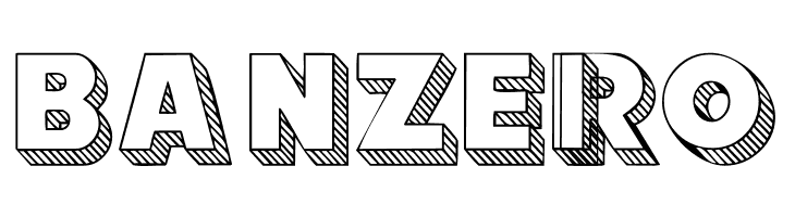 101! Block LetterZ  Free Fonts Download