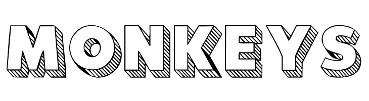 101! Block LetterZ  Free Fonts Download
