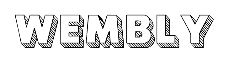 101! Block LetterZ  Free Fonts Download