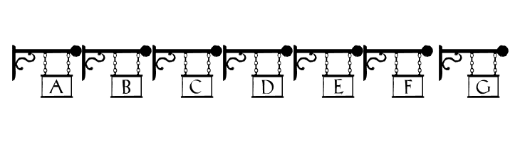 101! Book Store SignZ  Free Fonts Download