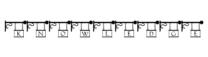 101! Book Store SignZ  Free Fonts Download