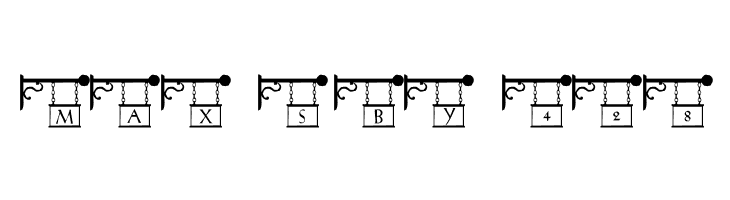 101! Book Store SignZ  Free Fonts Download