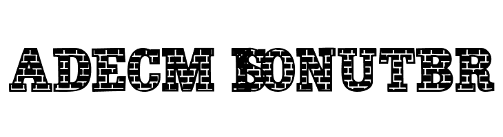 101! Brick Layer  Free Fonts Download