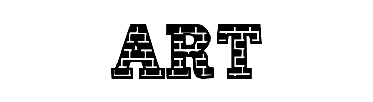 101! Brick Layer  Free Fonts Download
