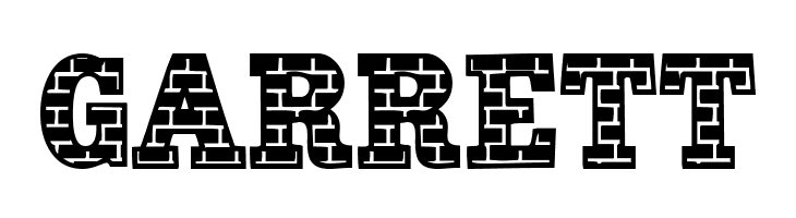 101! Brick Layer  Free Fonts Download