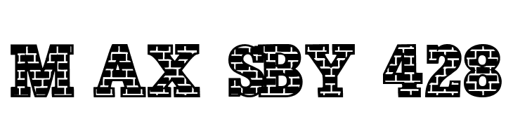 101! Brick Layer  Free Fonts Download