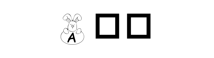 101! Bunny Hug  Free Fonts Download